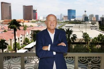 John Knott, who led CBRE’s global gaming group, died Friday at the age of 62. (Bizuayehu Tesf ...