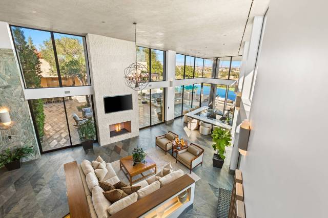 This home in The Ridges in Summerlin measures 10,621 square feet. It is listed for $14,850,000. ...
